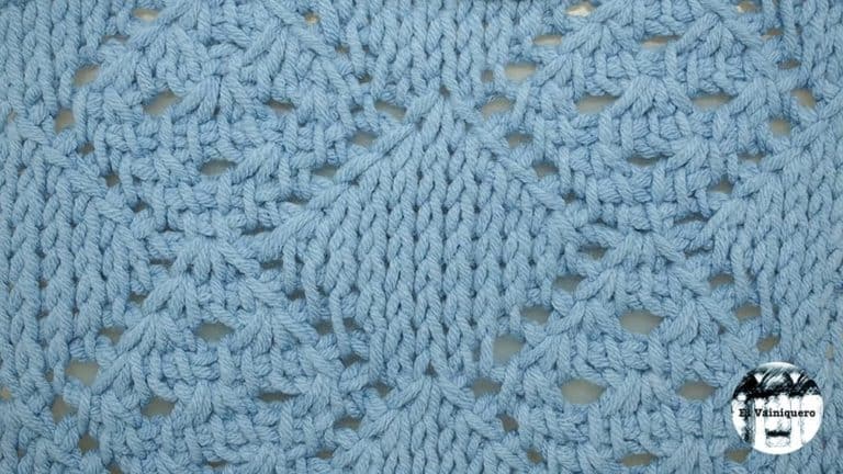 Punto calado tunecino #16 – Crochet tunecino