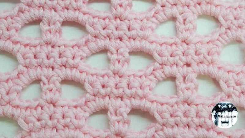 Punto fantasía crochet #8 – Ganchillo, crochet