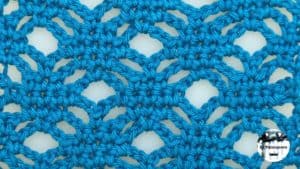 Punto fantasía crochet #13 – Punto araña 4